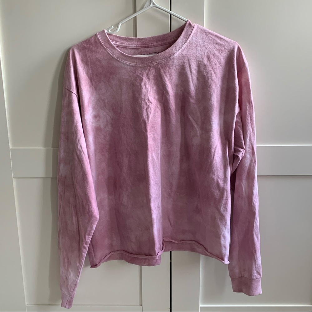 Pink Tie-Dye Long Sleeve